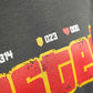 WASTED OVERSIZED T - SHIRT waterproof vinyl decal for laptop, bike, car & bottle