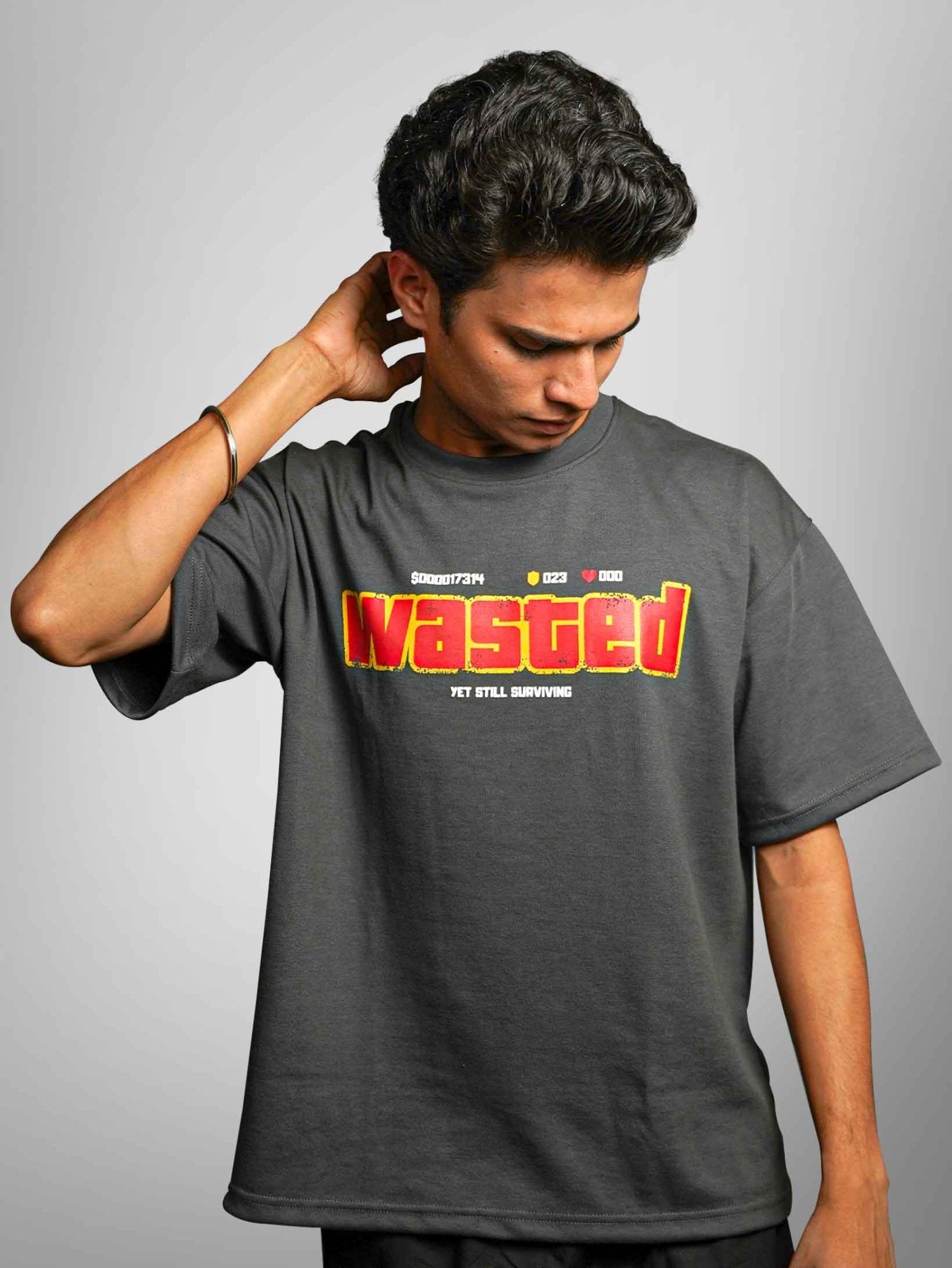 WASTED OVERSIZED T-SHIRT - Unisex T-shirts | STICK IT UP