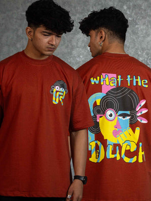 WHAT THE DUCK T - SHIRT - STICK IT UP
