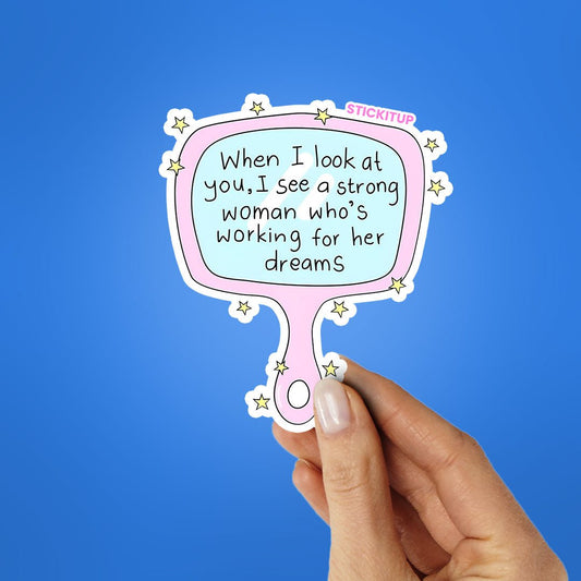 WHEN I LOOK AT YOU Sticker - STICK IT UP