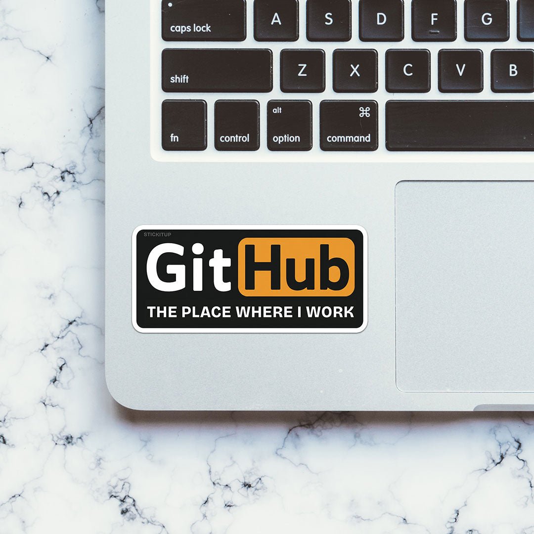 Where I Push My Code Sticker - Stickers | STICK IT UP