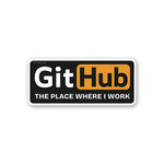 Where I Push My Code Sticker - Stickers | STICK IT UP