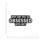 Why Are You Bumper Sticker waterproof vinyl decal for laptop, bike, car & bottle