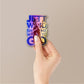 Wind Show Me Where to Go Holographic Stickers