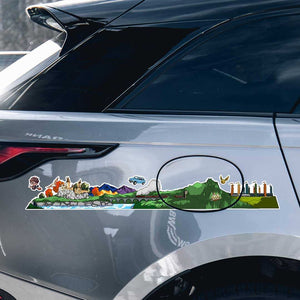 Wizard Land Infinity Sticker waterproof vinyl decal for laptop, bike, car & bottle