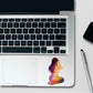 Woman Sitting Casual Holographic Stickers - Holographic stickers | STICK IT UP