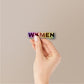 Women Holographic Stickers