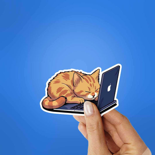 Working Cat Sticker - STICK IT UP