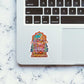 WORSHIP EACH MOVEMENT Sticker waterproof vinyl decal for laptop, bike, car & bottle