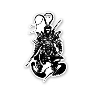 Wukong Sticker waterproof vinyl decal for laptop, bike, car & bottle
