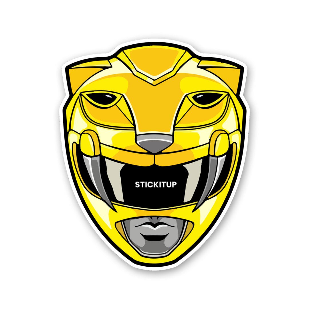 Buy Yellow Ranger Sticker Online | Premium Waterproof Vinyl | STICK IT UP