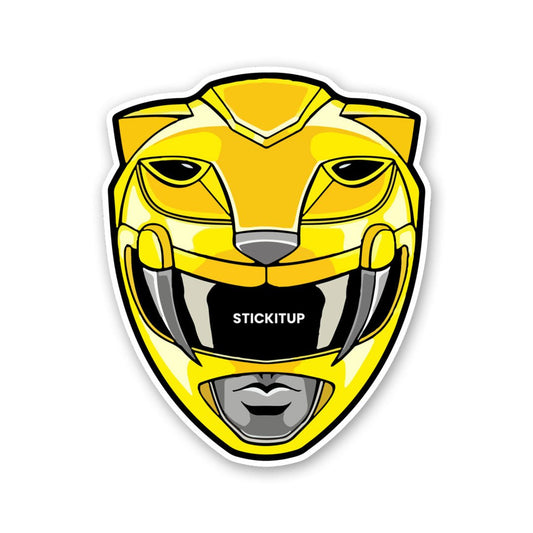 Yellow Ranger Sticker - STICK IT UP