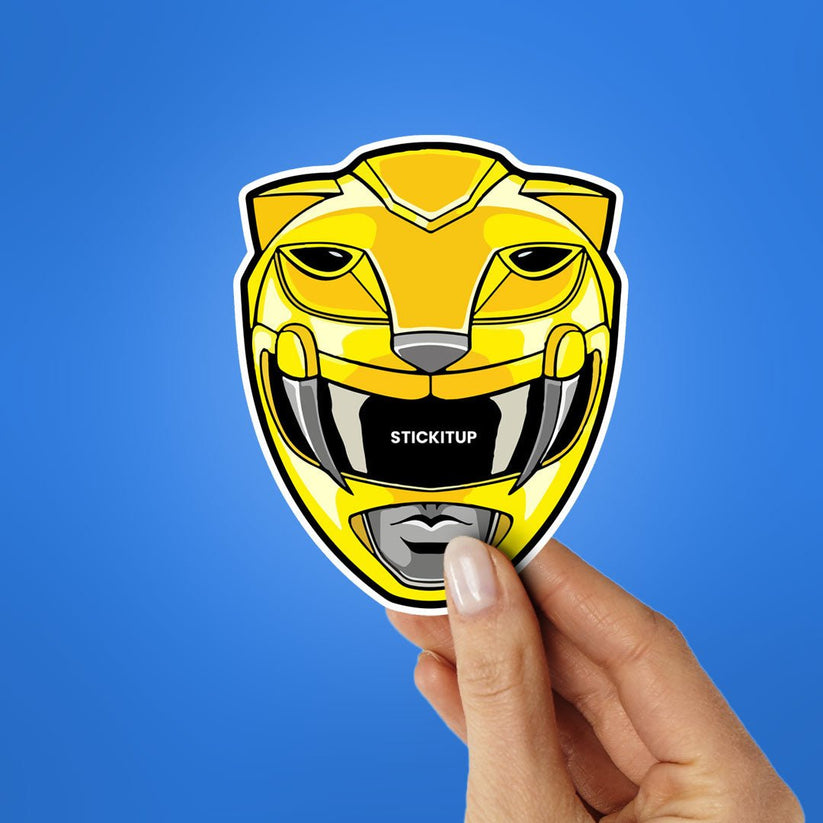 Yellow R Sticker Buy Yellow Ranger Sticker Online | Premium Waterproof Vinyl | STICK IT UP