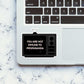 You Are Not Immune To Propaganda Sticker waterproof vinyl decal for laptop, bike, car & bottle