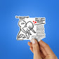 You Have Enough Books Sticker waterproof vinyl decal for laptop, bike, car & bottle