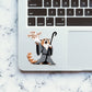 You Shall Not Pet Sticker waterproof vinyl decal for laptop, bike, car & bottle