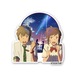YOUR NAME Sticker waterproof vinyl decal for laptop, bike, car & bottle