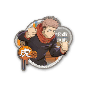 Yuji Itadori Sticker waterproof vinyl decal for laptop, bike, car & bottle