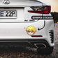 Zenitsu Bumper Sticker waterproof vinyl decal for laptop, bike, car & bottle