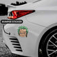 Zoro Bumper Sticker waterproof vinyl decal for laptop, bike, car & bottle