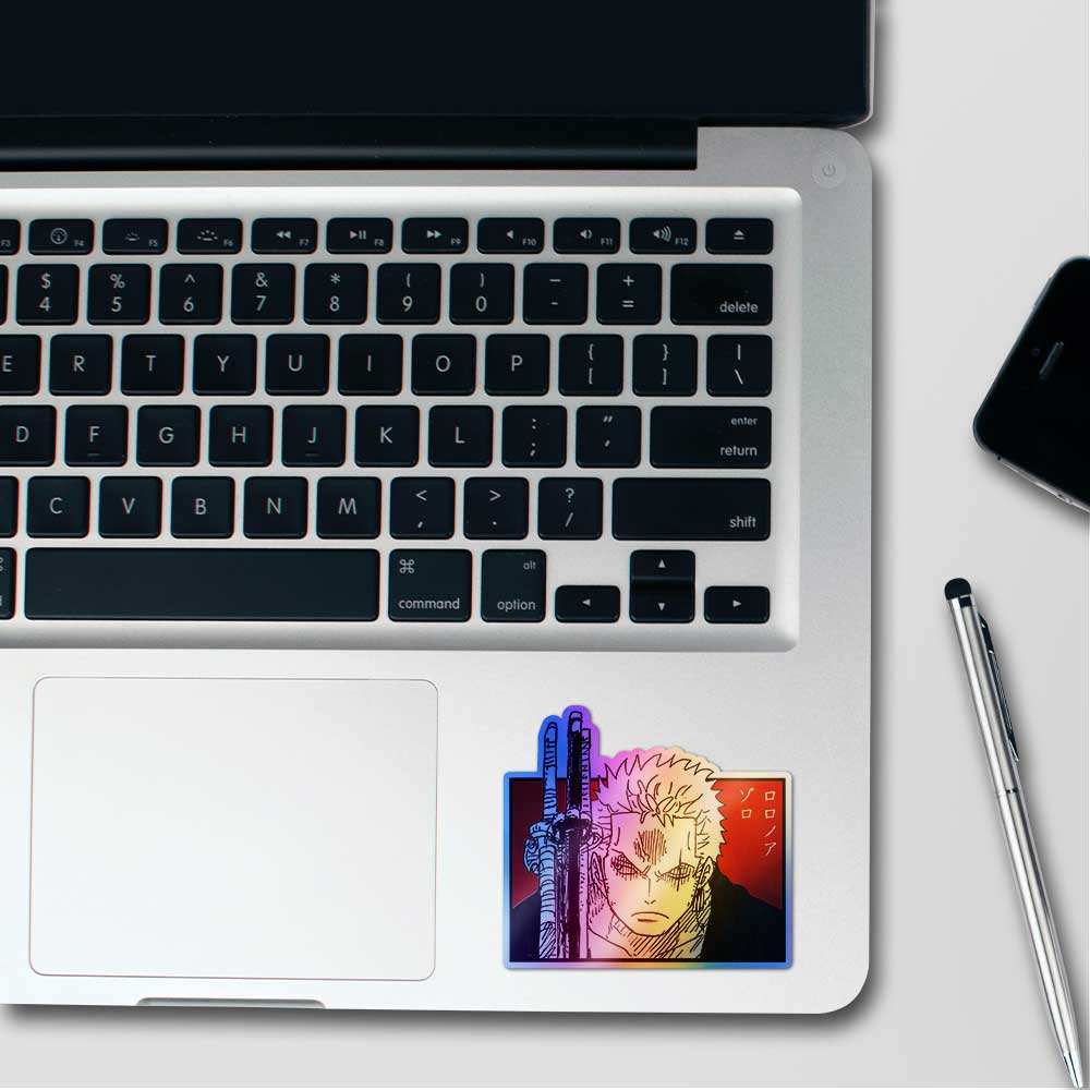 Zoro Holographic Sticker - STICK IT UP