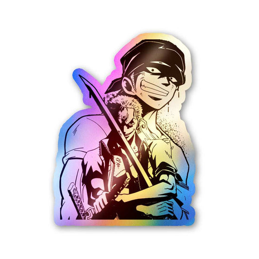 Zoro Holographic Stickers - STICK IT UP