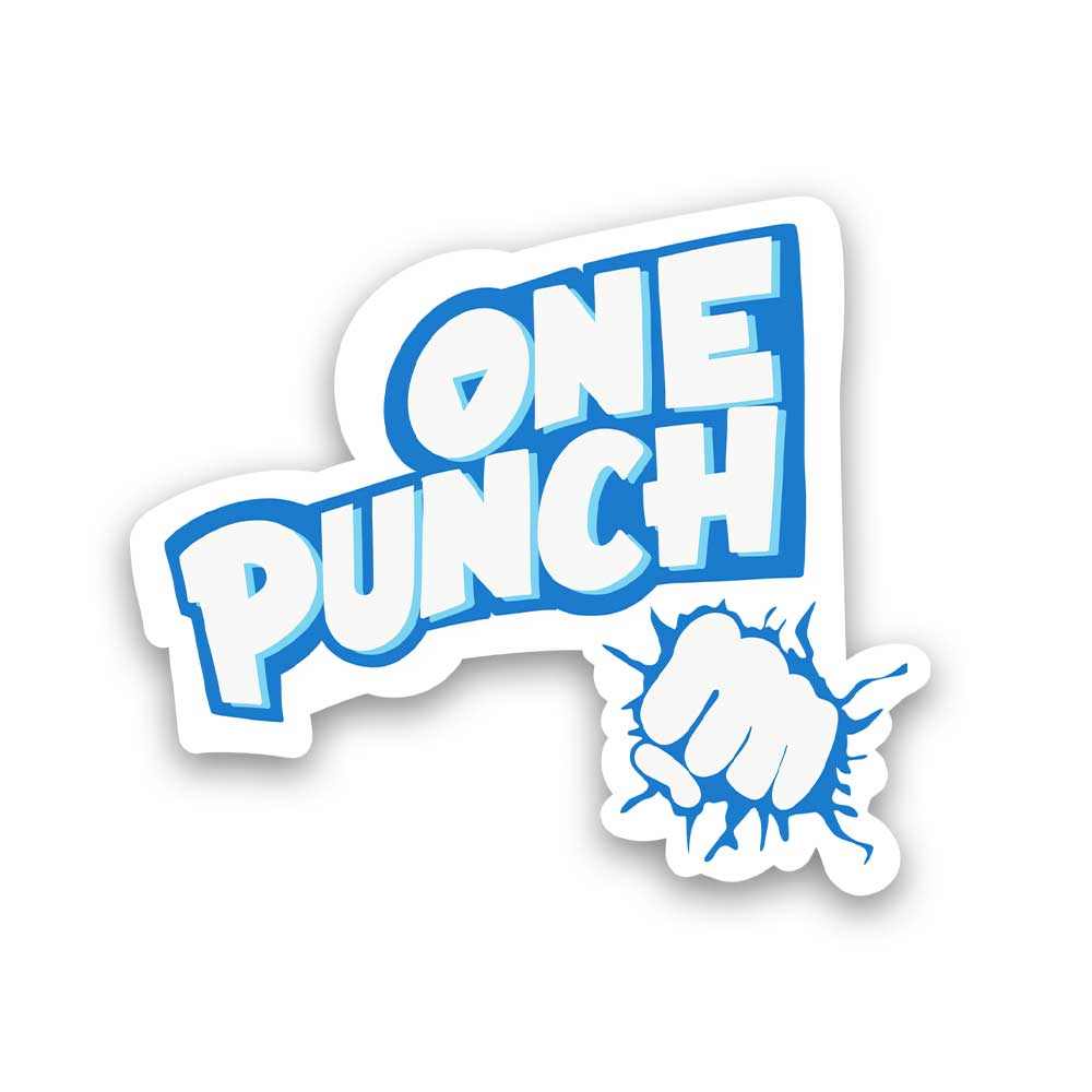 One punch Reflective Sticker | STICK IT UP
