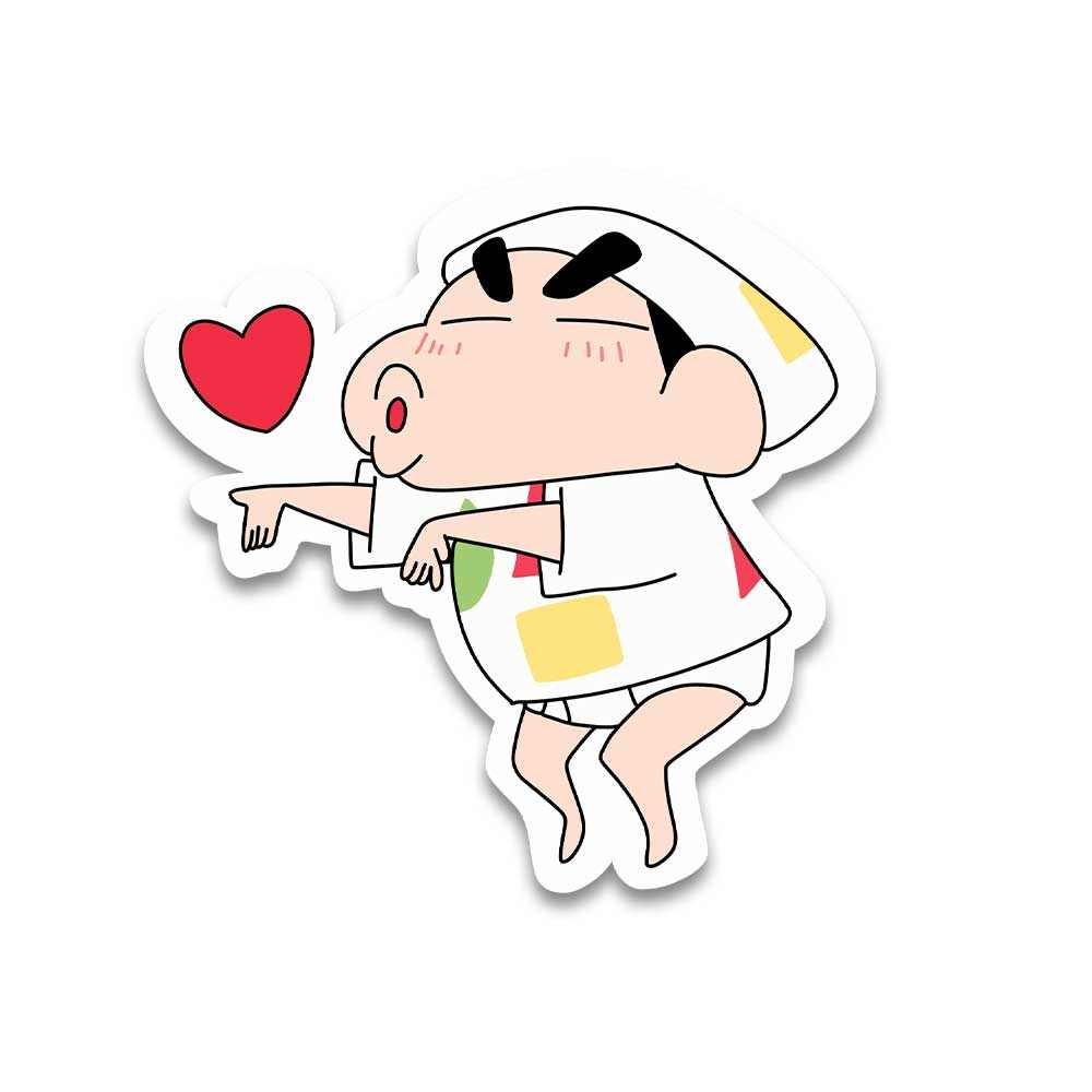 Shinchan Reflective Sticker | STICK IT UP