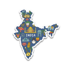 Indian heritage Reflective Sticker | STICK IT UP