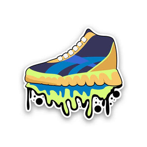 Dripping shoes Reflective Sticker | STICK IT UP