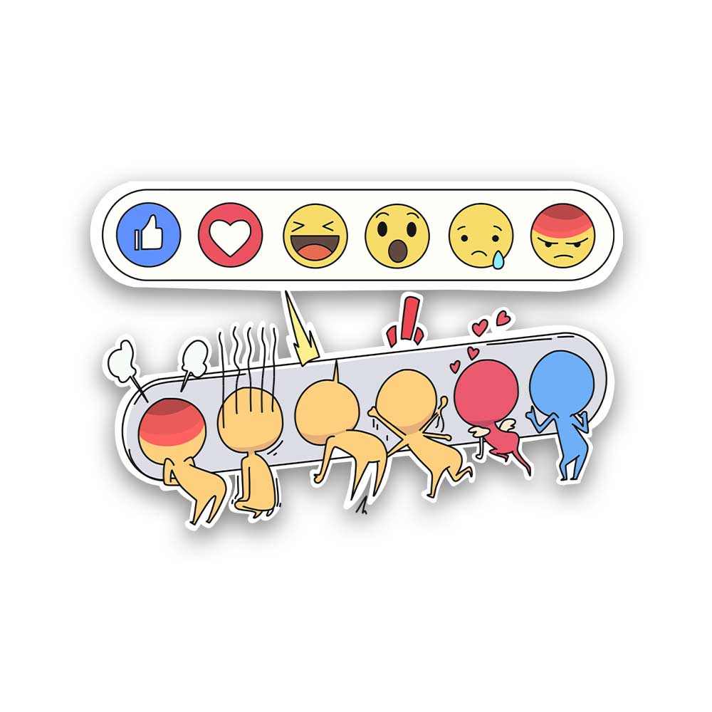 Emoji Reflective Sticker | STICK IT UP