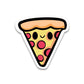 Cute Pizza Reflective Sticker | STICK IT UP
