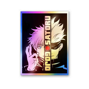 Satoru Gojo Holographic Stickers | STICK IT UP