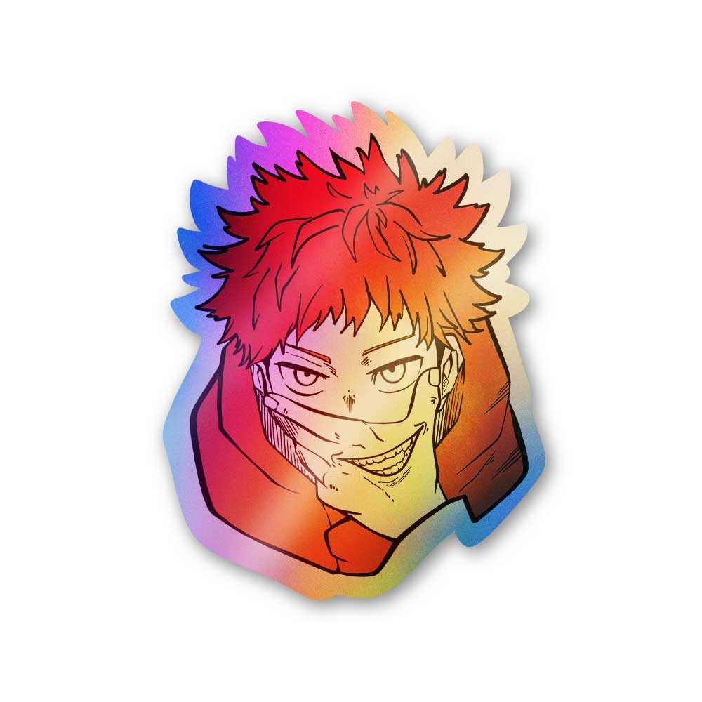 Yuji Holographic Stickers | STICK IT UP