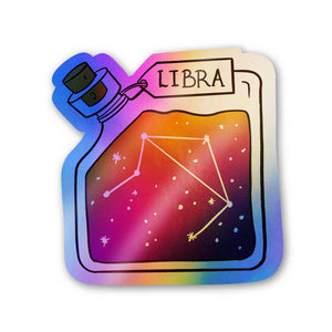 Libra Holographic Stickers | STICK IT UP