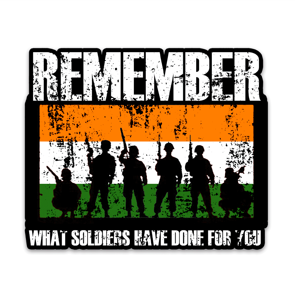 Remember Bumper Sticker waterproof vinyl decal for laptop, bike, car & bottle