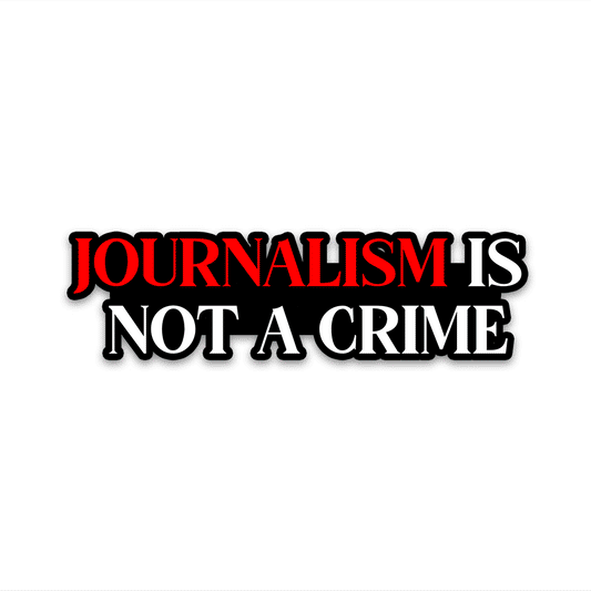 Journalism Bumper Sticker | STICK IT UP
