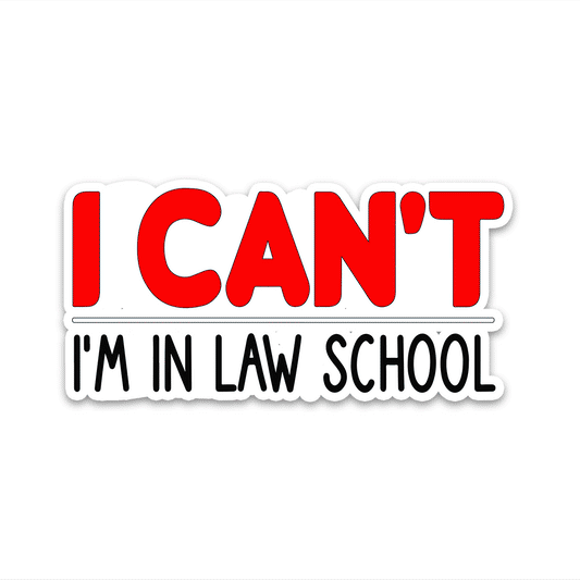 Law School Bumper Sticker | STICK IT UP