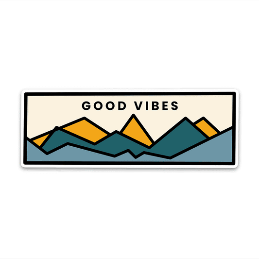 Good Vibes Bumper Sticker | STICK IT UP