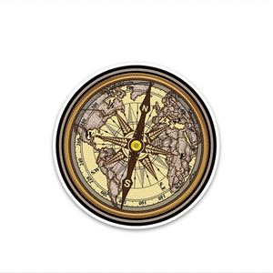 Compass Reflective Sticker | STICK IT UP