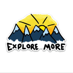 Explore More Bumper Sticker | STICK IT UP