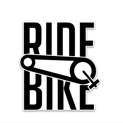 Ride Bike Bumper Sticker | STICK IT UP