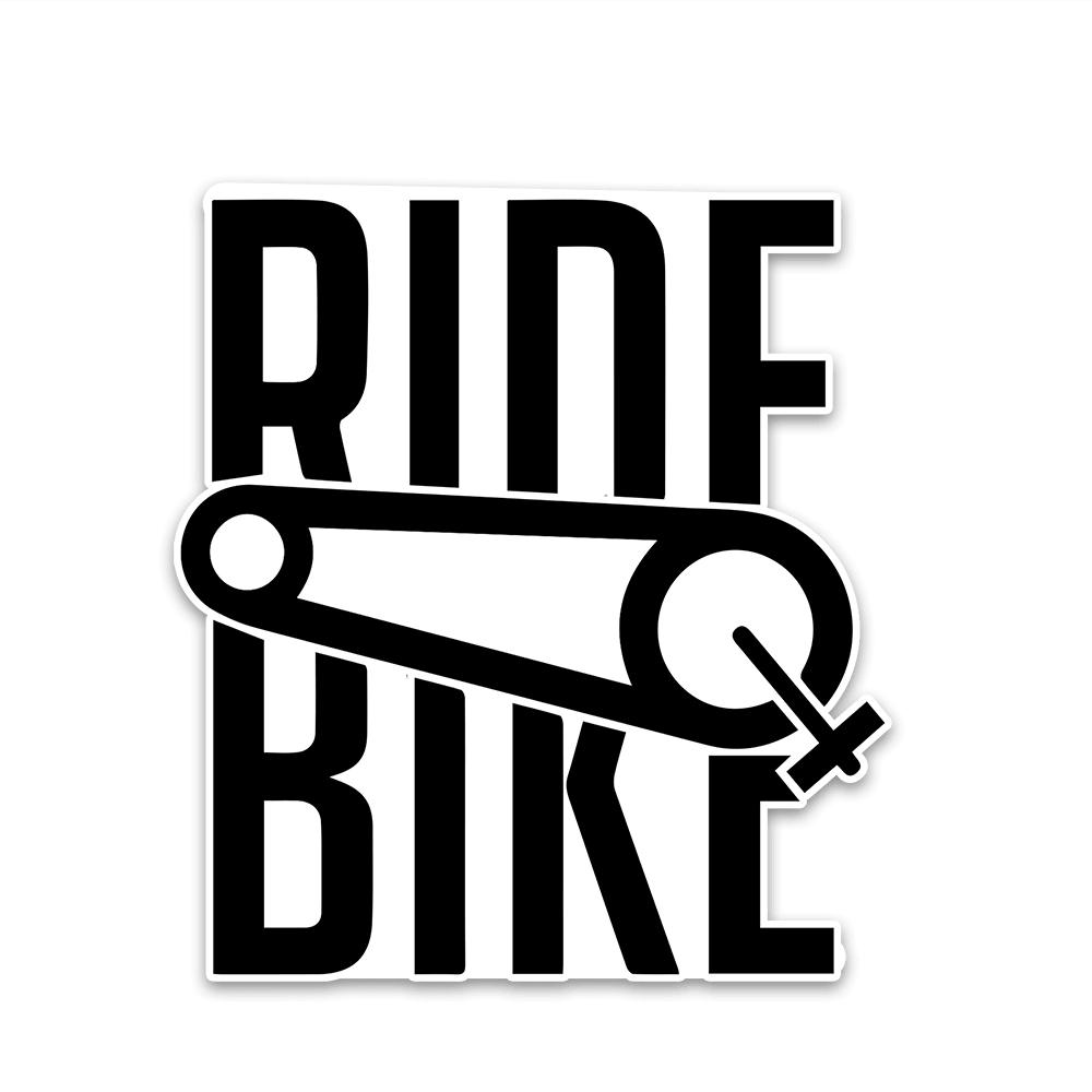 Ride Bike Bumper Sticker - Bumper Sticker | STICK IT UP