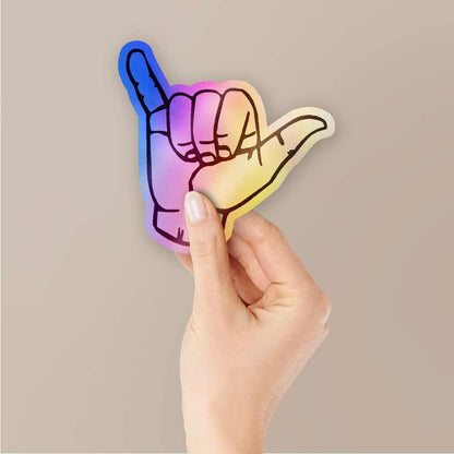 No chills Holographic Stickers | STICK IT UP