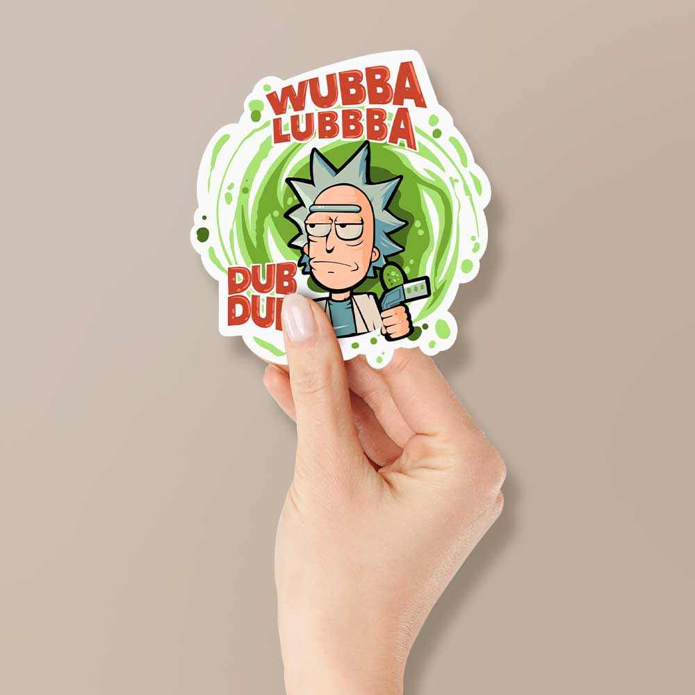 Wubba lubbba Reflective Sticker | STICK IT UP