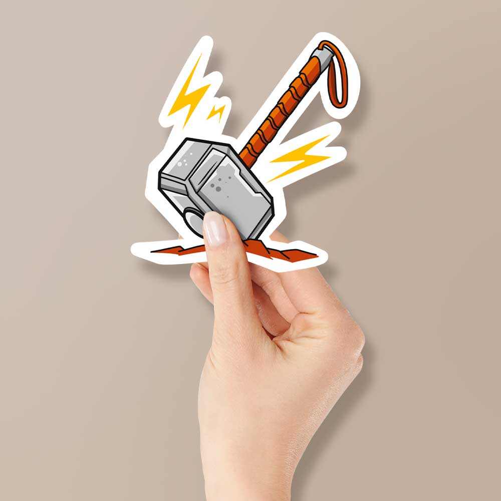 Thor weapon Reflective Sticker | STICK IT UP
