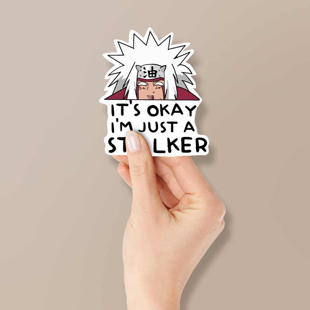 I'm just a stalker Reflective Sticker | STICK IT UP