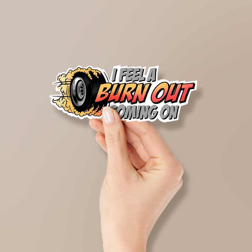 Burn out Reflective Sticker | STICK IT UP