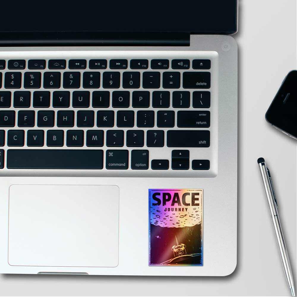Space Journey Holographic Stickers | STICK IT UP