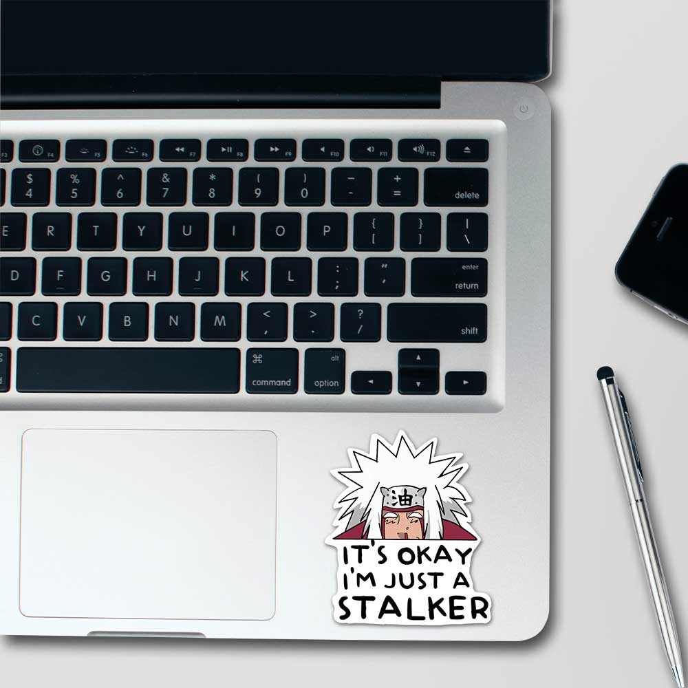I'm just a stalker Reflective Sticker | STICK IT UP